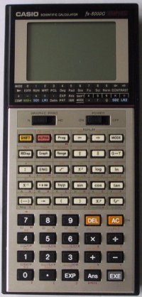 zdjcie kalkulatora Casio FX-8000G