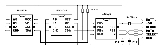 circuit diagram of the replacement cartridge